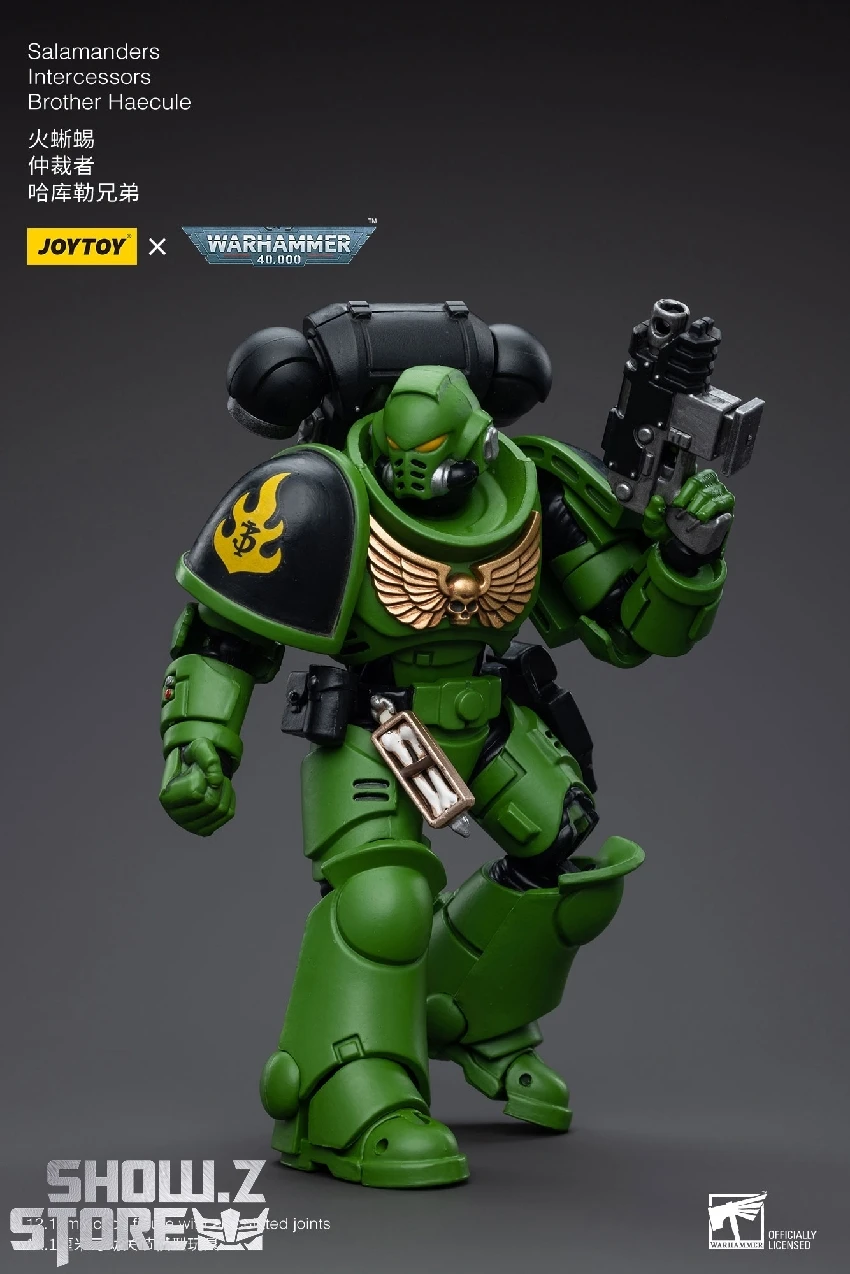 JoyToy Source 1/18 Warhammer 40K Salamanders Intercessors Brother Haecule JoyToy Source 1/18 Warhammer 40K Salamanders Intercessors Brother Haecule -Show.Z Store 5901c196fd