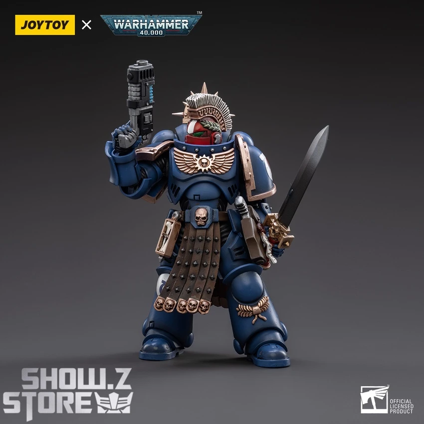 JoyToy Source 1/18 Warhammer 40K Space Ultramarines Veteran Sergeant Icastus JoyToy Source 1/18 Warhammer 40K Space Ultramarines Veteran Sergeant Icastus -Show.Z Store 598eee9c58