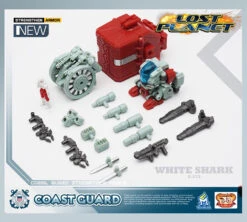 MechFansToys Lost Planet Coast Guard CG01 White Shark & CG02 Red Dragon 11 MechFansToys Lost Planet Coast Guard CG01 White Shark & CG02 Red Dragon -Show.Z Store 59d1e6c457