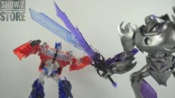 APC Toys APC-001 Attack Prime TFP Optimus Prime Clear Version W/ Black Wheels -Show.Z Store 5cd9e246ea