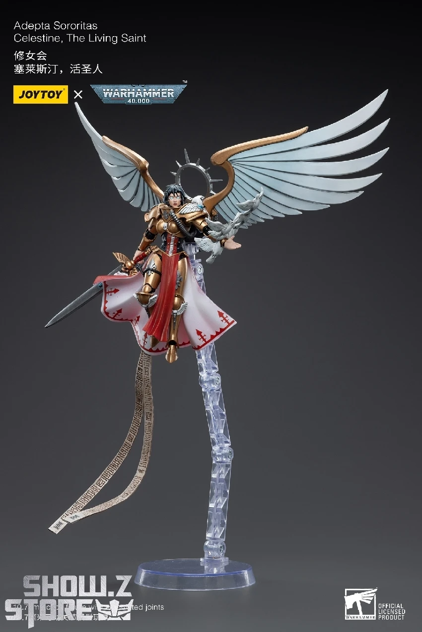 JoyToy Source 1/18 Warhammer 40K Adepta Sororitas Celestine The Living Saint JoyToy Source 1/18 Warhammer 40K Adepta Sororitas Celestine The Living Saint -Show.Z Store 61f23ae2d4