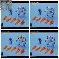 MechFansToys Lost Planet Powered-Suit DA02T/03T/08T/09T Clear Version Set Of 4 3 MechFansToys Lost Planet Powered-Suit DA02T/03T/08T/09T Clear Version Set Of 4 -Show.Z Store 62e93b5ba7