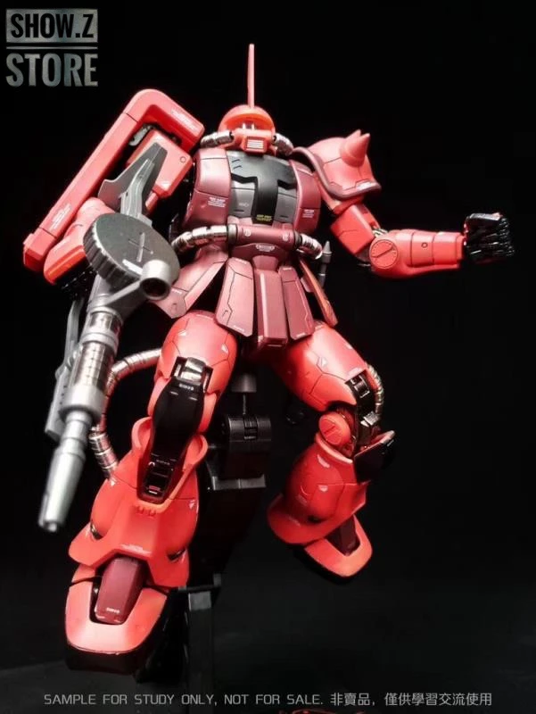 Metal Soldier MS 1/100 MS-06S MS06S Char's Zaku II Side 3 Side3 Red Comet Gundam Mobile Suit Metal Soldier MS 1/100 MS-06S MS06S Char's Zaku II Side 3 Side3 Red Comet Gundam Mobile Suit -Show.Z Store 68c191e9ba