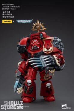 JoyToy Source 1/18 Warhammer 40K Blood Angels Assault Terminators Brother Tyborel 5 JoyToy Source 1/18 Warhammer 40K Blood Angels Assault Terminators Brother Tyborel -Show.Z Store 68f8731031