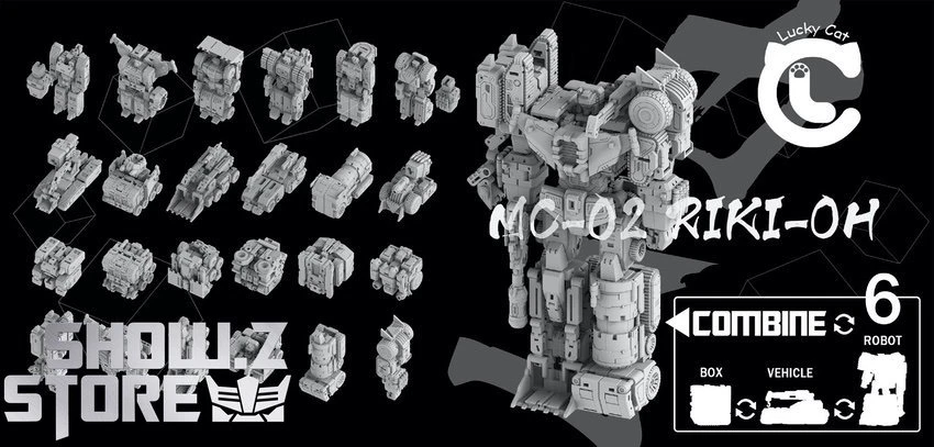 Lucky Cat Micro Cosmos MC-02 Riki-Oh Devastator Set A Lucky Cat Micro Cosmos MC-02 Riki-Oh Devastator Set A -Show.Z Store 6b2177c8a6