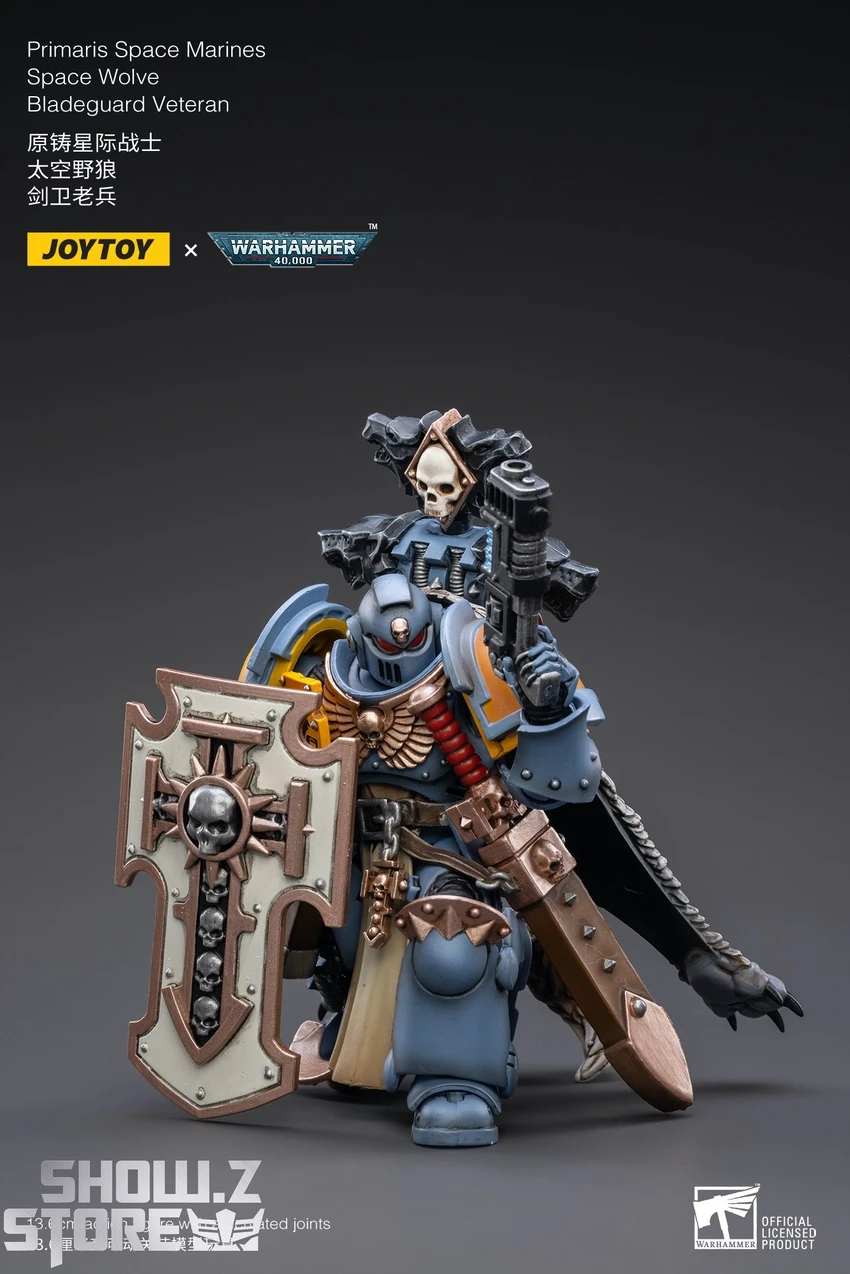 JoyToy Source 1/18 Warhammer 40K Space Wolves Bladeguard Veteran JoyToy Source 1/18 Warhammer 40K Space Wolves Bladeguard Veteran -Show.Z Store 6bee8a8809