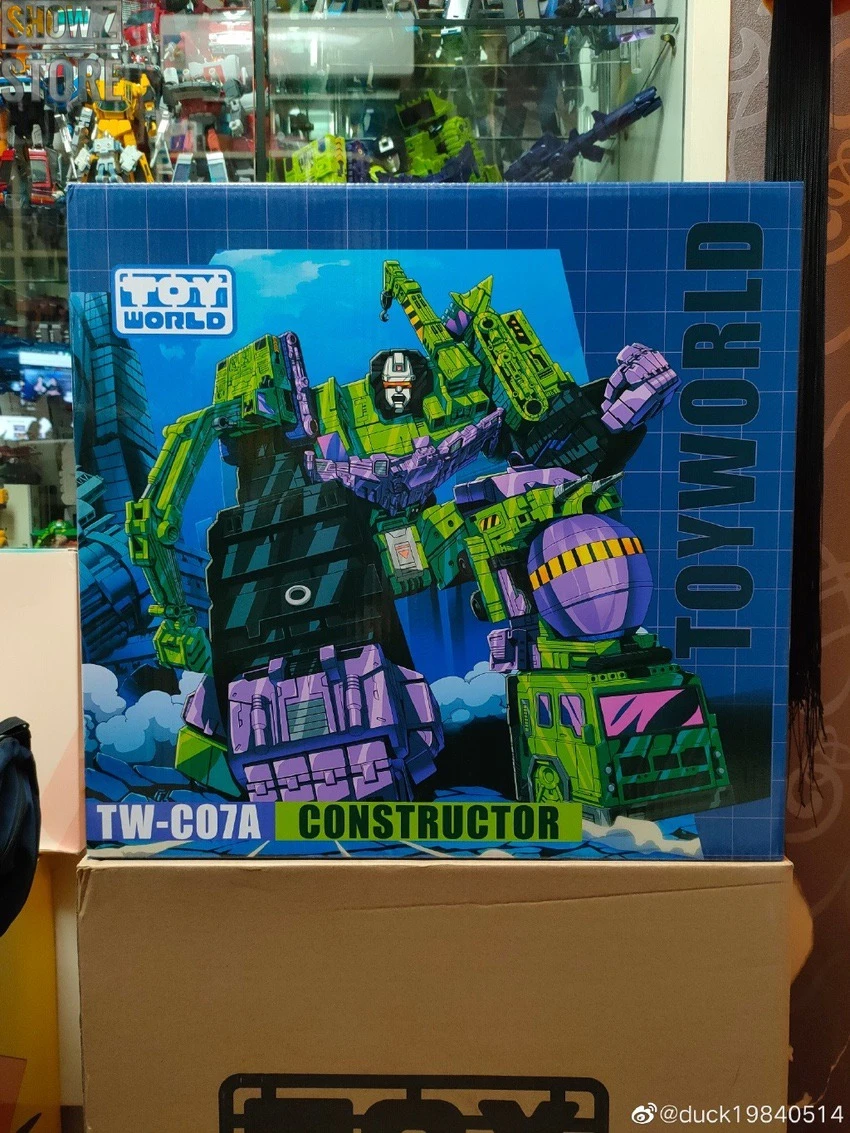 Toyworld TW TW-C07A TWC07A Constructor Devastator Cel Cell Shaded Deluxe Version Set of 6 Toyworld TW TW-C07A TWC07A Constructor Devastator Cel Cell Shaded Deluxe Version Set Of 6 -Show.Z Store 70338ebd61