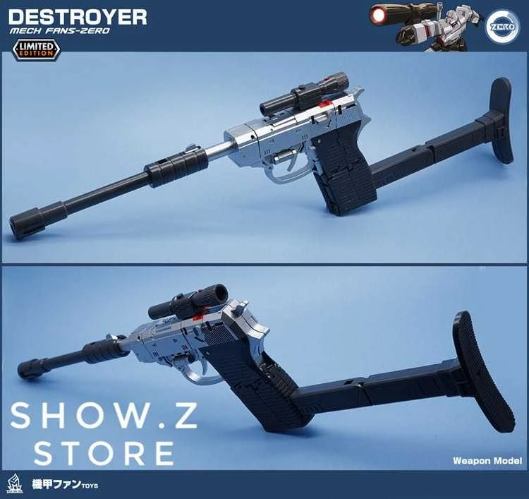MechFansToys MF-Zero MF-0 Destroyer Megatron Metallic Version MechFansToys MF-Zero MF-0 Destroyer Megatron Metallic Version -Show.Z Store 70eb5aaa34