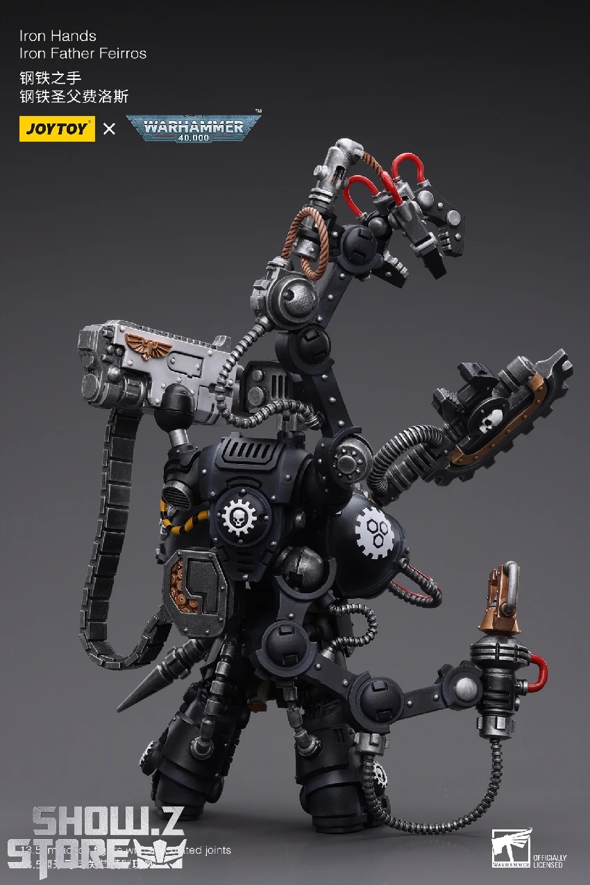 JoyToy Source 1/18 Warhammer 40K Iron Hands lron Father Feirros JoyToy Source 1/18 Warhammer 40K Iron Hands Lron Father Feirros -Show.Z Store 73fdcffe5e