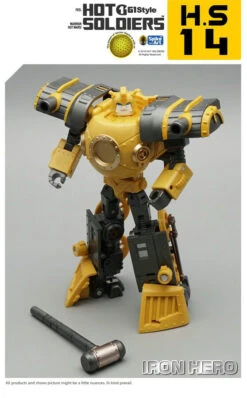 Mech Planet Hot Soldiers HS14 Iron Hero Bumblebee Hearts Of Steel -Show.Z Store 7534782917