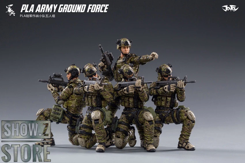 JoyToy Source 1/18 PLA Army Ground Force Set of 5 JoyToy Source 1/18 PLA Army Ground Force Set Of 5 -Show.Z Store 76f5d5328b
