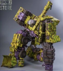 [Express Shipping] ToyWorld TW-C07G Constructor Devastator Old Green Battle Damage Version Set Of 6 -Show.Z Store 7826462e6c