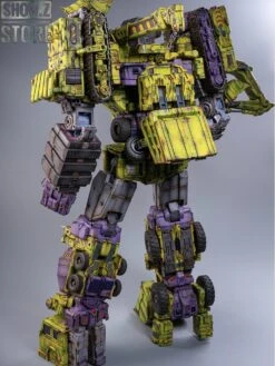 [Express Shipping] ToyWorld TW-C07G Constructor Devastator Old Green Battle Damage Version Set Of 6 -Show.Z Store 79ec917715