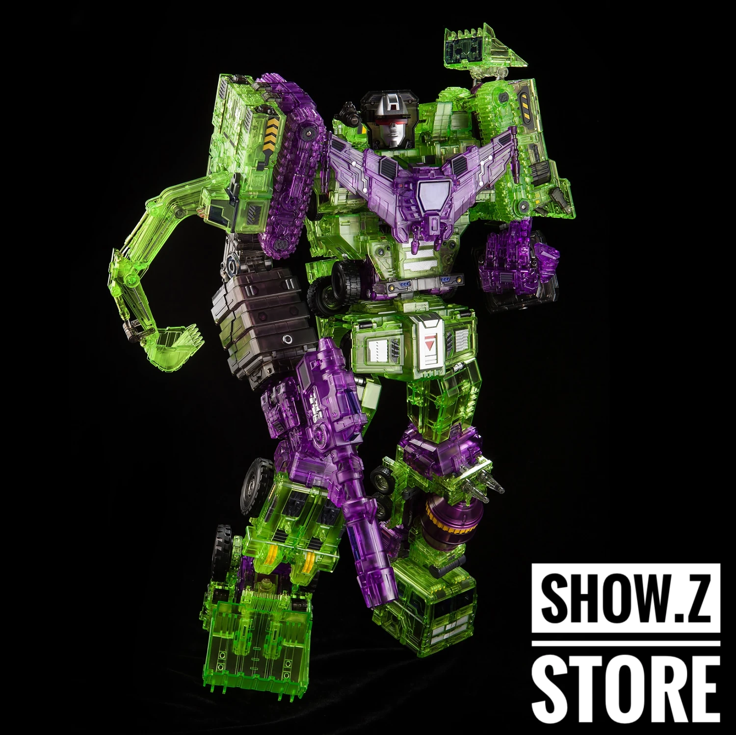 Toyworld TW-C07C Constructor Devastator Clear Version Full Set of 6 Figures TW-07C Clear Constructor Toyworld TW-C07C Constructor Devastator Clear Version Full Set Of 6 Figures TW-07C Clear Constructor -Show.Z Store 7ad807d4fe