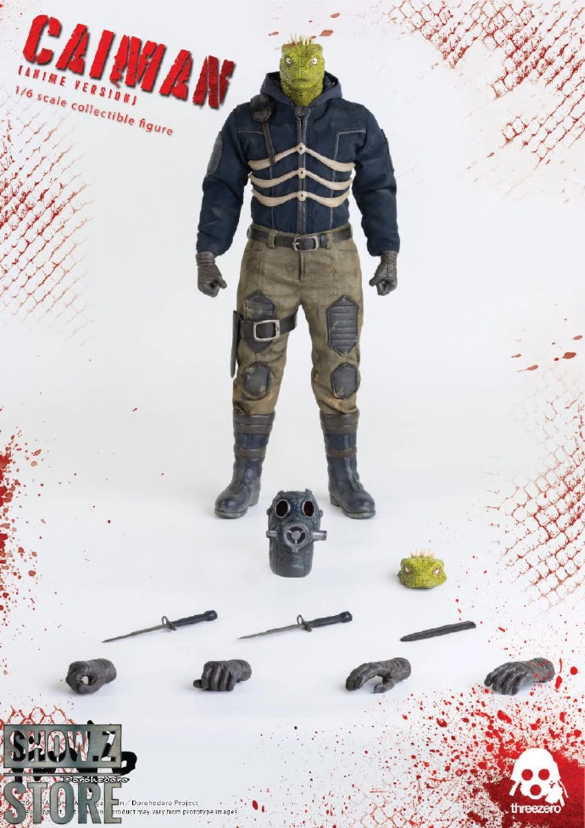 Threezero Studio 1/6 Dorohedoro Caiman Anime Version Threezero Studio 1/6 Dorohedoro Caiman Anime Version -Show.Z Store 7e96886c8e