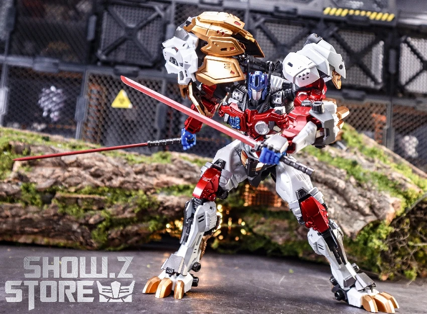 NeoArt Toys Dual Form Leonidas White Lion NeoArt Toys Dual Form Leonidas White Lion -Show.Z Store 7f2e26f671