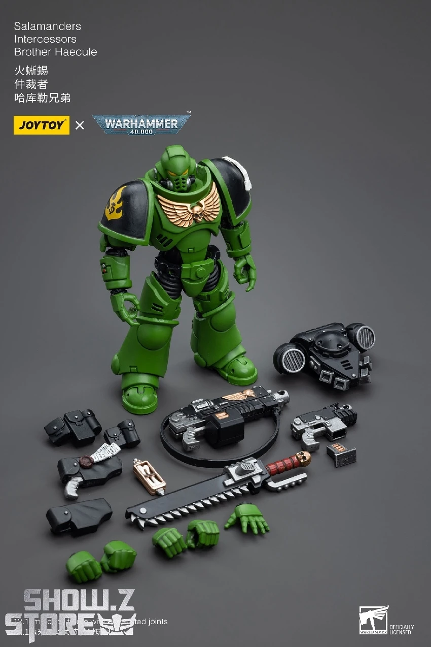 JoyToy Source 1/18 Warhammer 40K Salamanders Intercessors Brother Haecule JoyToy Source 1/18 Warhammer 40K Salamanders Intercessors Brother Haecule -Show.Z Store 7f9343948c