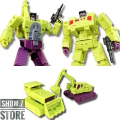 Magic Square MS-B41 Excavator Scavenger & MS-B42 Bulldozer Bonecrusher Set Of 2