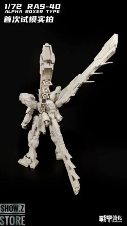 Rodams 1/72 RAS-40 Alpha Boxer RX-78 GP03S Gundam Model Kit Clear Version -Show.Z Store 830eaa720b 1