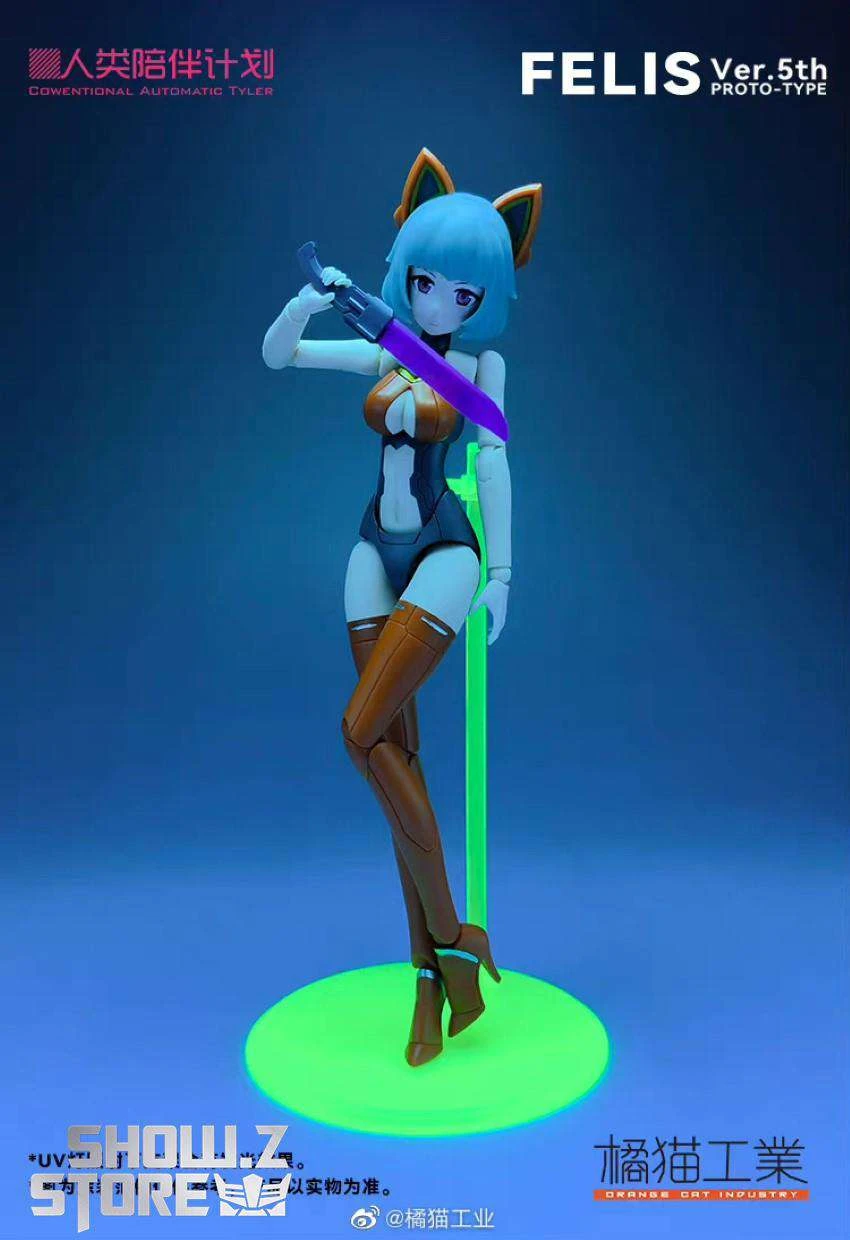 Orange Cat Industry 1/12 Cowentional Automatic Tyler Felis Model Kit 5th Anniversary Version Orange Cat Industry 1/12 Cowentional Automatic Tyler Felis Model Kit 5th Anniversary Version -Show.Z Store 84d5ec349c