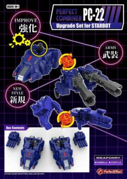 Perfect Effect PC-22 Perfect Combiner Upgrade Kit For POTP Starscream -Show.Z Store 87939d710d