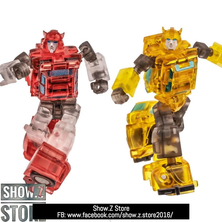 NewAge H25T Herbie Bumblebee & H26T Vanishing Point Cliffjumper Clear Version Set of 2 NewAge H25T Herbie Bumblebee & H26T Vanishing Point Cliffjumper Clear Version Set Of 2 -Show.Z Store 899bd1827a