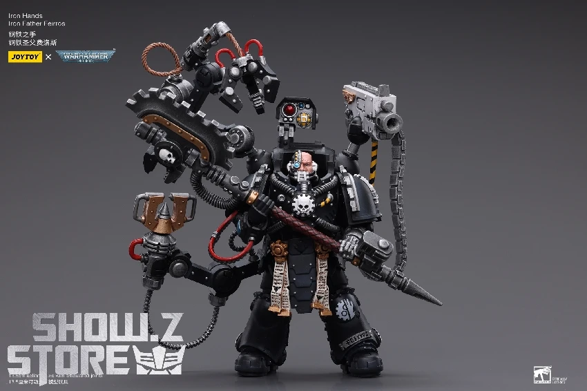 JoyToy Source 1/18 Warhammer 40K Iron Hands lron Father Feirros JoyToy Source 1/18 Warhammer 40K Iron Hands Lron Father Feirros -Show.Z Store 8a052ea53b