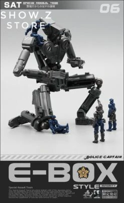 MechFansToys SAT-06B E-Box Assault Team Style Minority Black Version -Show.Z Store 8a7051dd6b