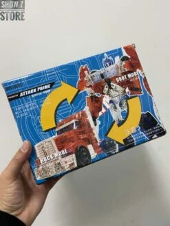 APC Toys APC-001 Attack Prime TFP Optimus Prime Clear Version W/ Black Wheels -Show.Z Store 8a8a3fb08f