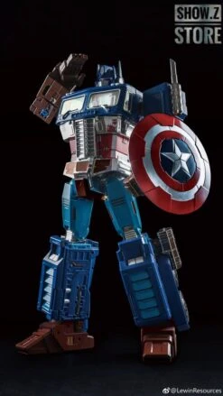 Lewin Resources LW-01A Optimus Prime Captain America Style Oversized 71cm W/ LED -Show.Z Store 8e0519457e