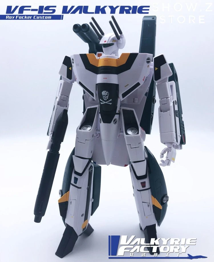 Valkyrie Factory VF 1/60 VF-1S VF1S Macross Roy Fokker Focker Special Version Full Painted Valkyrie Factory VF 1/60 VF-1S VF1S Macross Roy Fokker Focker Special Version Full Painted -Show.Z Store 8ef49b7cd3