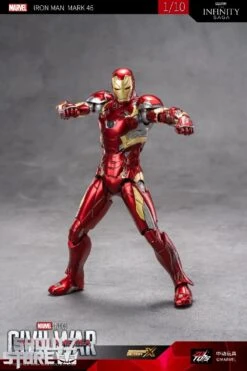 ZT Toys Marvel Licensed 1/10 Iron Man Mark 46 -Show.Z Store 8f46c61955
