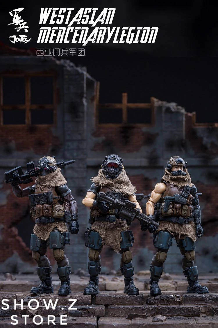 JoyToy Source Acid Rain 1/18 West Asian Mercenary Legion Set of 3 Figures JoyToy Source Acid Rain 1/18 West Asian Mercenary Legion Set Of 3 Figures -Show.Z Store 8fab14f1e6