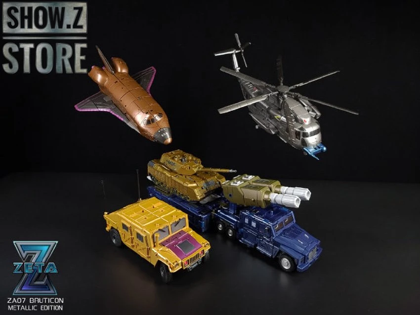 Zeta Toys ZA-07 Bruticon Bruticus Metallic Edition Full Set of 5 Zeta Toys ZA-07 Bruticon Bruticus Metallic Edition Full Set Of 5 -Show.Z Store 94e39a6406