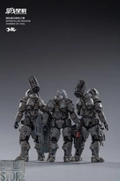 JoyToy Source 1/18 Hammer Of Steel Interstellar Trooper Set Of 3 -Show.Z Store 959e9d9411