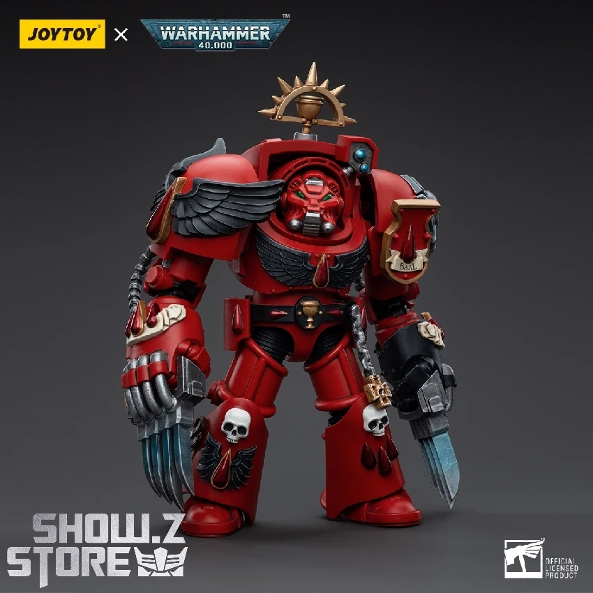 JoyToy Source 1/18 Warhammer 40K Blood Angels Assault Terminators Brother Tyborel JoyToy Source 1/18 Warhammer 40K Blood Angels Assault Terminators Brother Tyborel -Show.Z Store a01baa16ff
