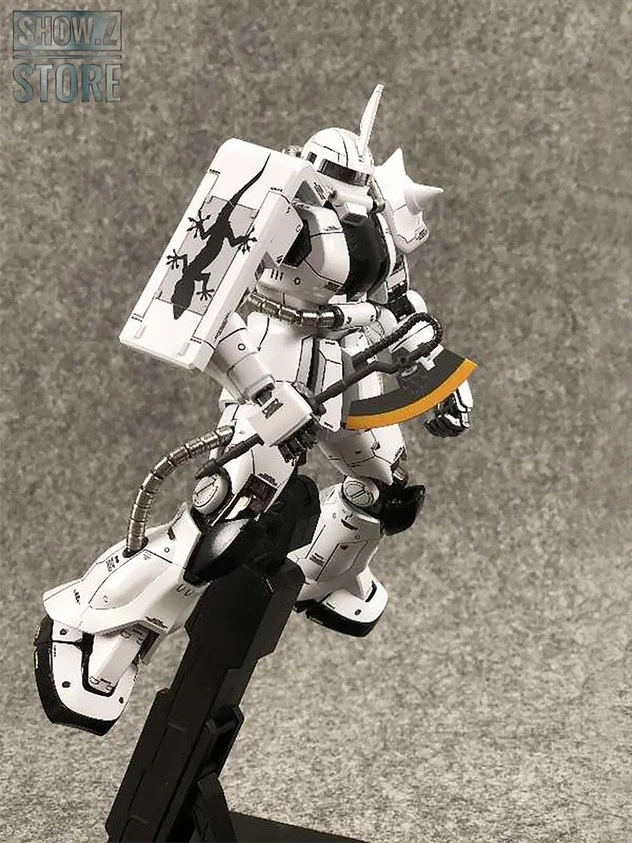 Metal Soldier MS 1/100 MS-06J MS06J Zaku II White Ogre Gundam Mobile Suit Metal Soldier MS 1/100 MS-06J MS06J Zaku II White Ogre Gundam Mobile Suit -Show.Z Store a03f5516f9