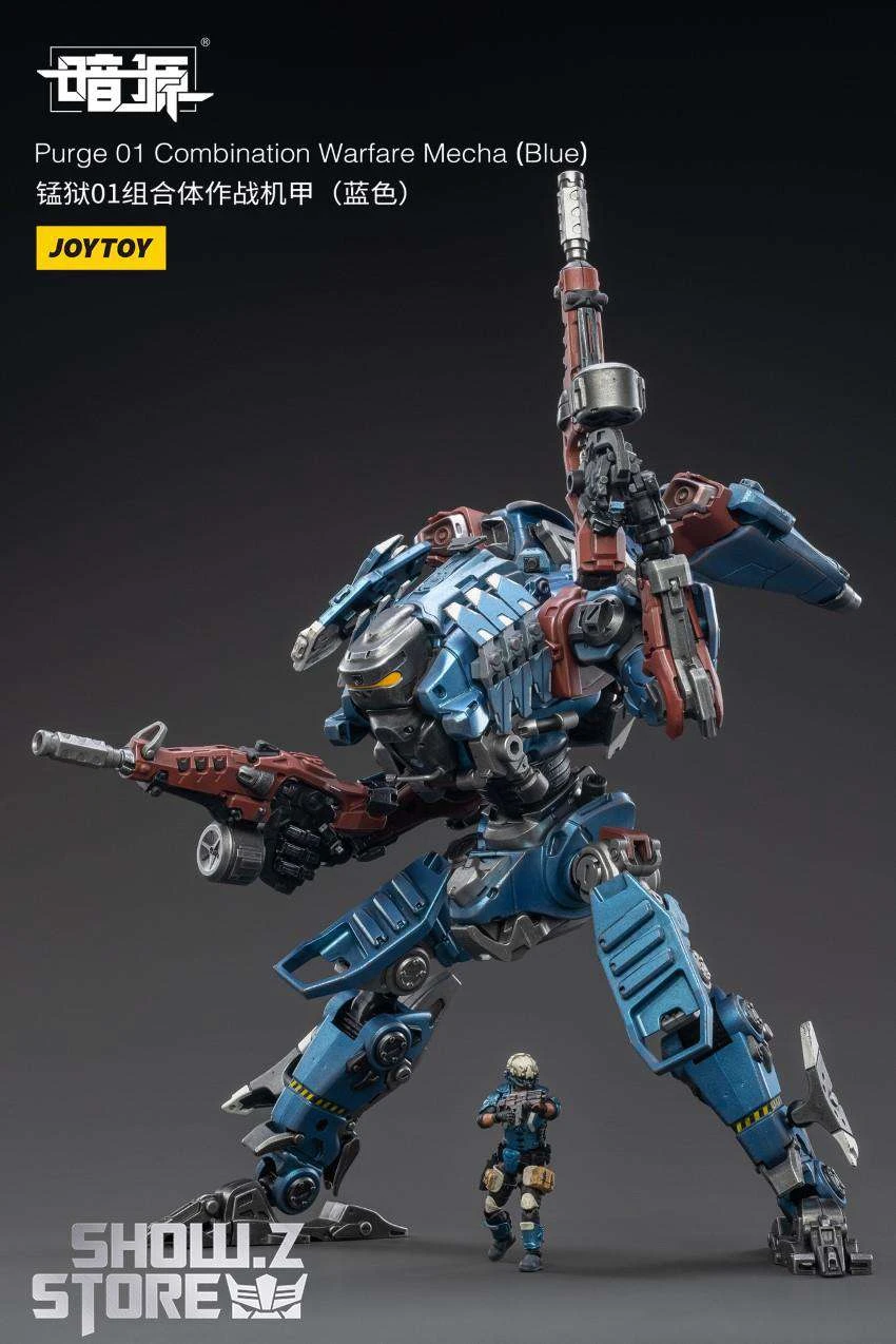 JoyToy Source 1/25 Purge 01 Combination Warfare Mecha Blue Version w/ Pilot JoyToy Source 1/25 Purge 01 Combination Warfare Mecha Blue Version W/ Pilot -Show.Z Store a26a74ad19