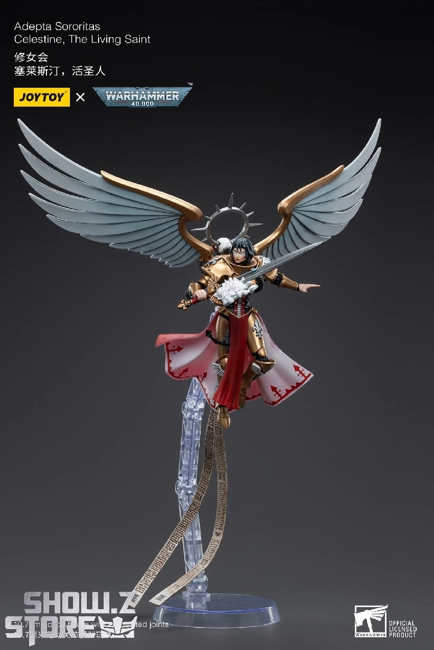 JoyToy Source 1/18 Warhammer 40K Adepta Sororitas Celestine The Living Saint JoyToy Source 1/18 Warhammer 40K Adepta Sororitas Celestine The Living Saint -Show.Z Store a4527399e5