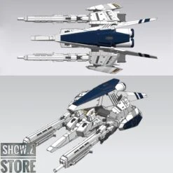 Effects Wings 1/144 FA-93HWS Nu Gundam Heavy Weapons System Type Model Kit -Show.Z Store a8c33a68b2