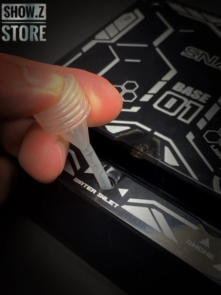 SNAP Remote Smoke Display Stand w/ LED Silver Version SNAP Remote Smoke Display Stand W/ LED Silver Version -Show.Z Store a8fa5eface