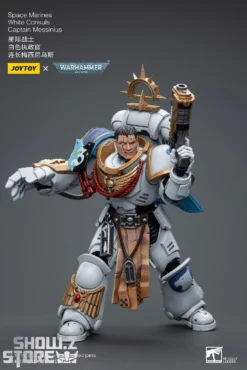 JoyToy Source 1/18 Warhammer 40K Space Marines White Consuls Captain Messinius -Show.Z Store a9fbec7be5