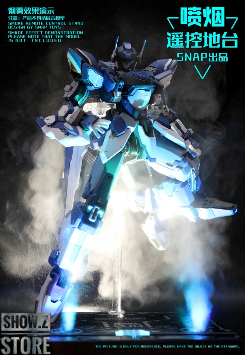 SNAP Remote Smoke Display Stand w/ LED Silver Version SNAP Remote Smoke Display Stand W/ LED Silver Version -Show.Z Store b20ac82af0