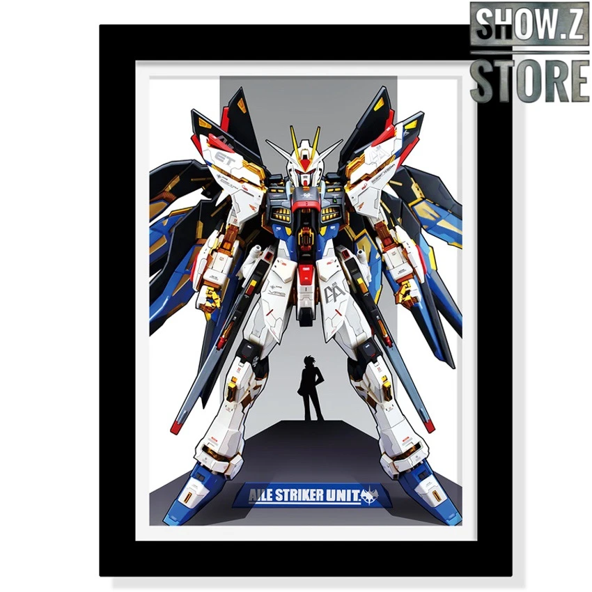 ChenFu Studio GAT-X105+AQM/E-X01 Aile Strike Gundam 3D Wall Art Decoration Picture ChenFu Studio GAT-X105+AQM/E-X01 Aile Strike Gundam 3D Wall Art Decoration Picture -Show.Z Store b491eec354