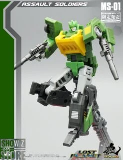 MechFanstoys MS-01U Samurai Spring Springer Toy Color Version -Show.Z Store b55569f4da