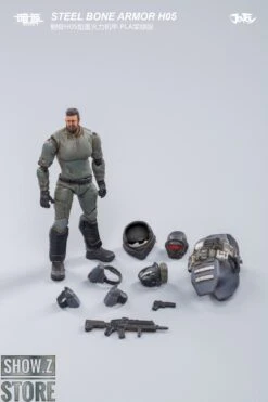 JoyToy Source 1/25 H05 Steel Bone Attack Mecha Military Green Color W/ Pilot -Show.Z Store b64e98badf