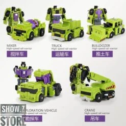 Black Mamba YT-04 Task Force Pioneer Devastator Set Of 5 -Show.Z Store b936f5ca5e