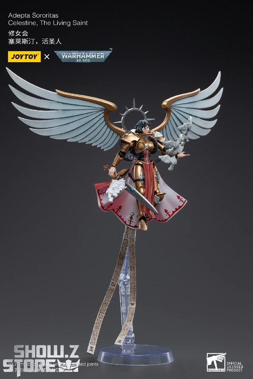 JoyToy Source 1/18 Warhammer 40K Adepta Sororitas Celestine The Living Saint JoyToy Source 1/18 Warhammer 40K Adepta Sororitas Celestine The Living Saint -Show.Z Store bc5e28872b