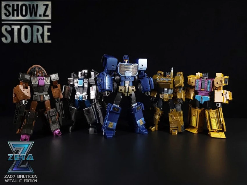 Zeta Toys ZA-07 Bruticon Bruticus Metallic Edition Full Set of 5 Zeta Toys ZA-07 Bruticon Bruticus Metallic Edition Full Set Of 5 -Show.Z Store bd7c5405fa