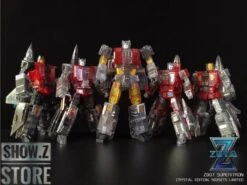 Zeta Toys ZB-07 Superitron Superion Clear Version Giftbox Set Of 6 -Show.Z Store c21798ce76